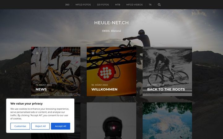 Screenshot of heule-net.ch