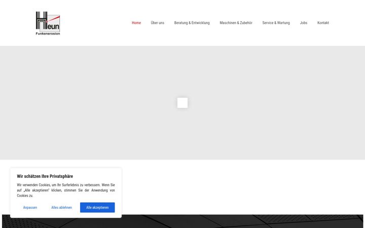 Screenshot of heun-gmbh.de