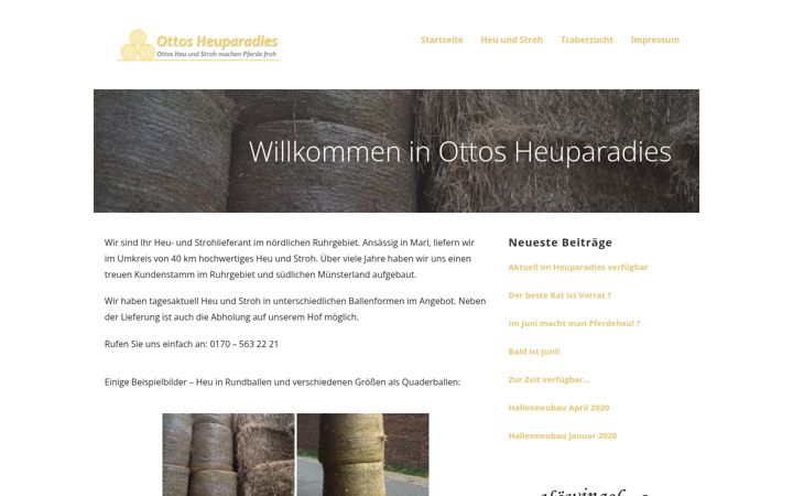Screenshot of heuparadies.de
