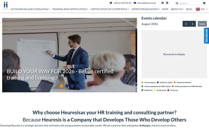 Screenshot of heuresis.pl
