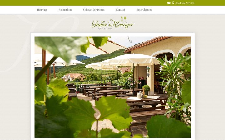 Screenshot of heurigenwirt.com