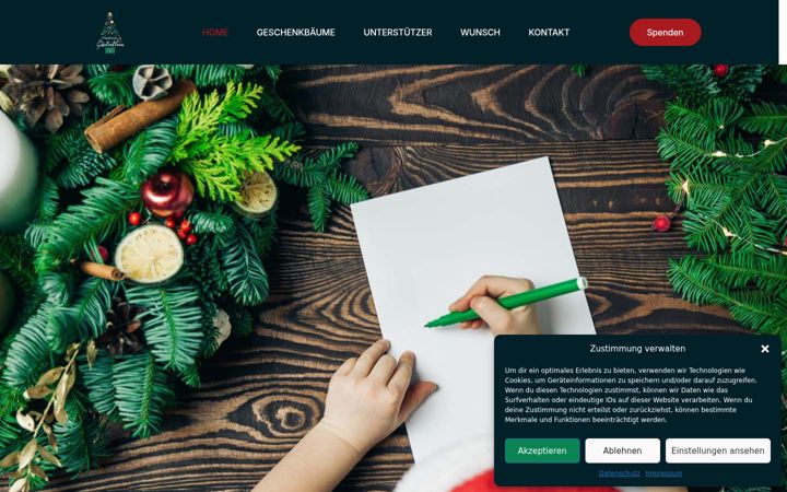 Screenshot of heusenstamm-geschenkbaum.de