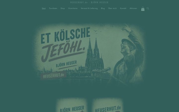 Screenshot of heuser-koeln.de