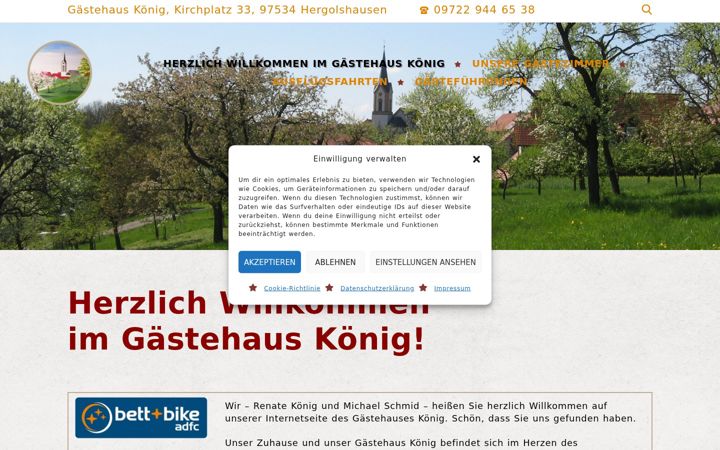 Screenshot of heute-bei-koenig.de