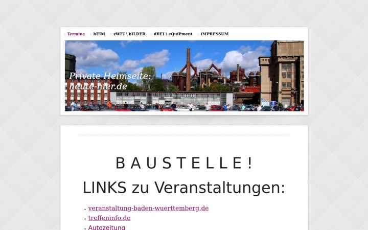 Screenshot of heute-hier.de