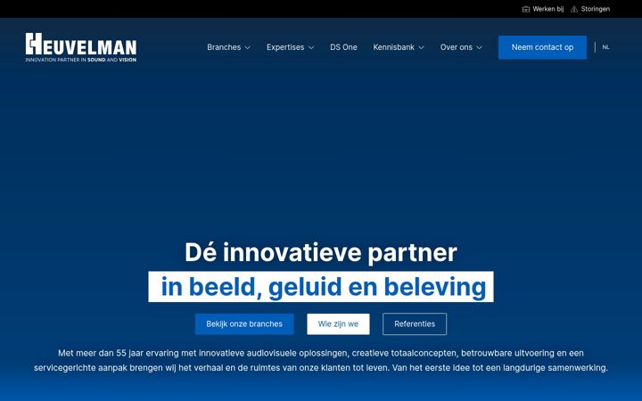 Screenshot of heuvelman.nl