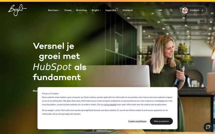 Screenshot of heuvelmarketing.com