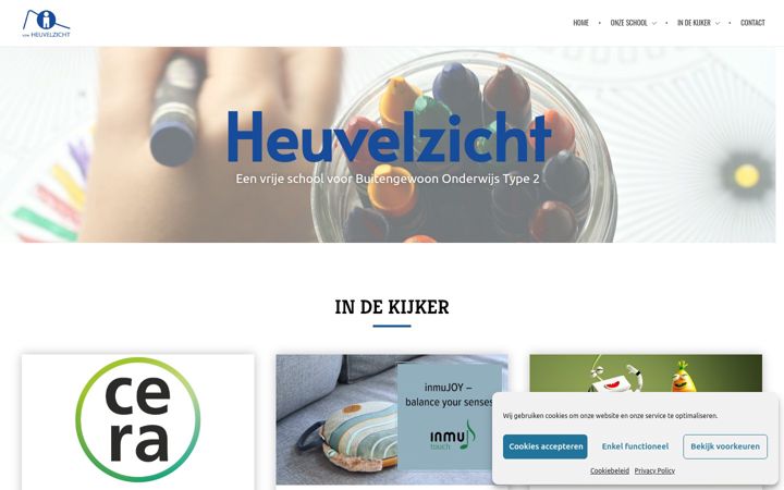 Screenshot of heuvelzicht.be