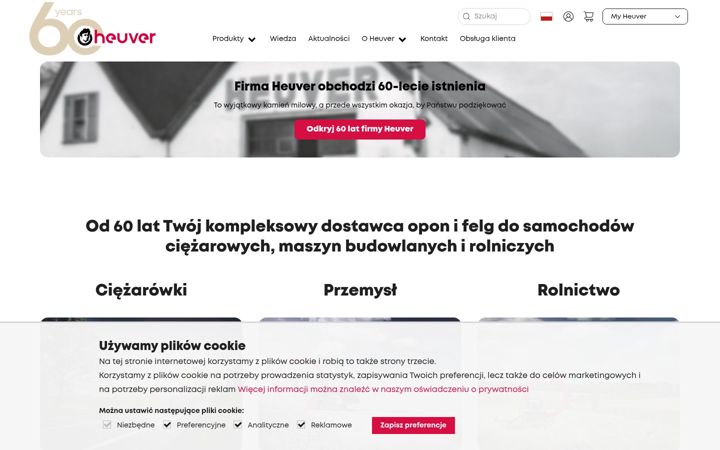 Screenshot of heuver.pl