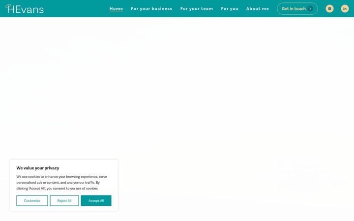 Screenshot of hevanspeopleservices.com
