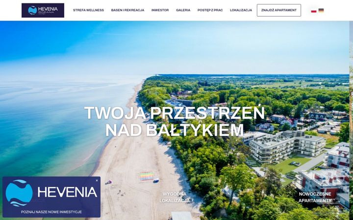 Screenshot of hevenia-rewal.pl