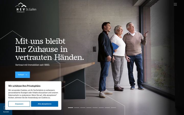 Screenshot of hevsg.ch