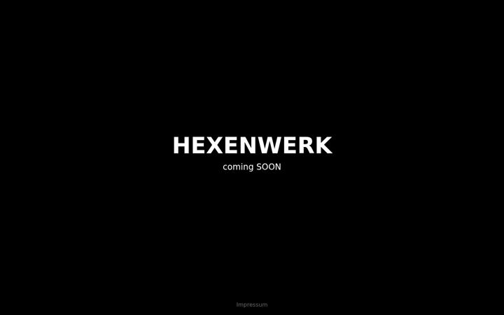 Screenshot of hex-n-werk.de