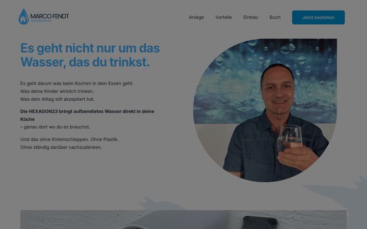 Screenshot of hexagon23.com