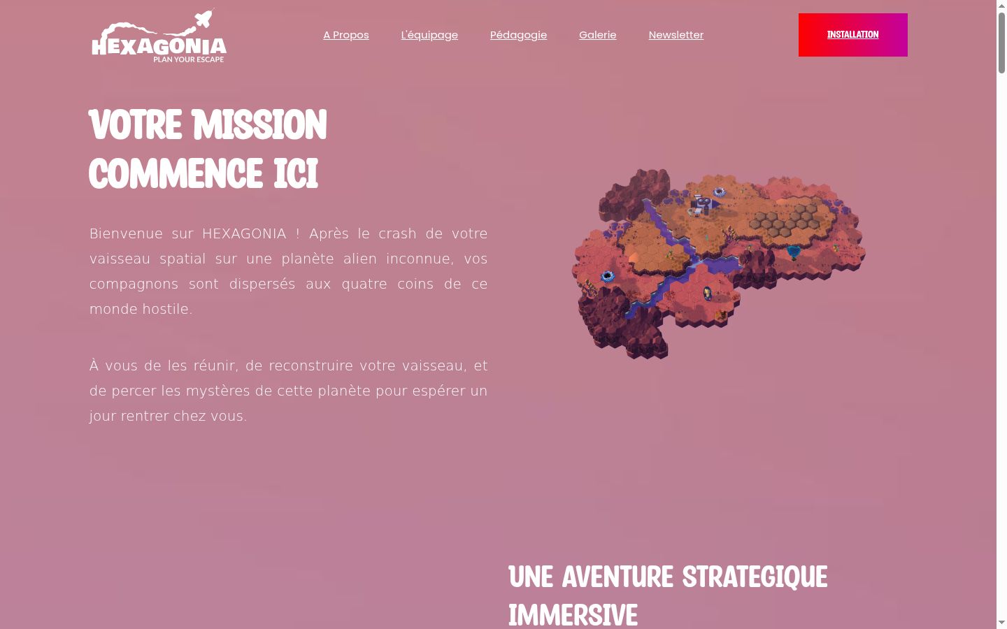 Capture d'écran de la bannière de consentement affichée avant toute interaction