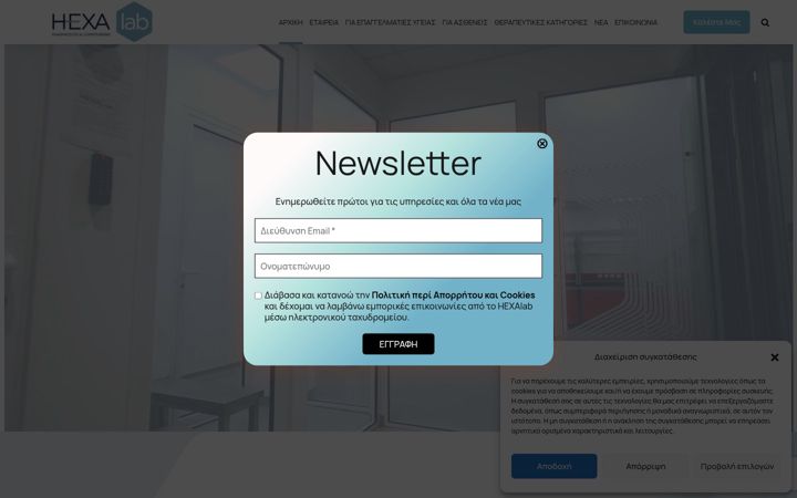 Screenshot of hexalab.gr