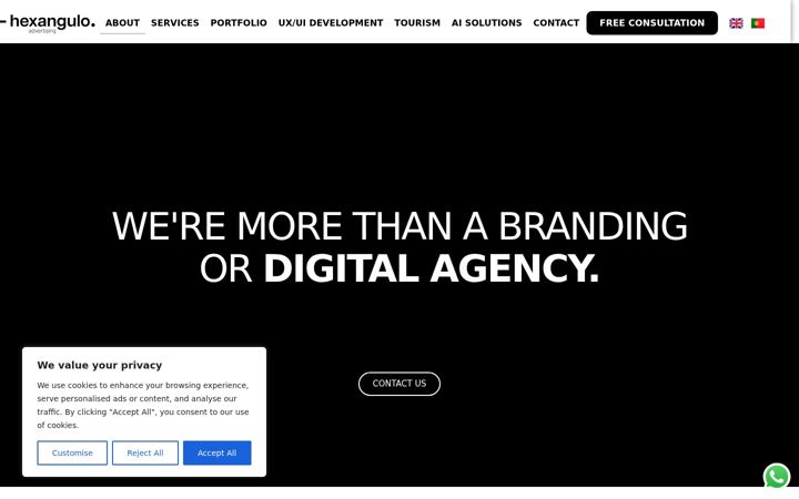 Screenshot of hexangulo.com
