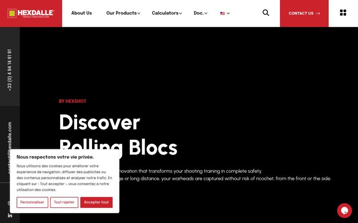 Screenshot of hexdalle.com