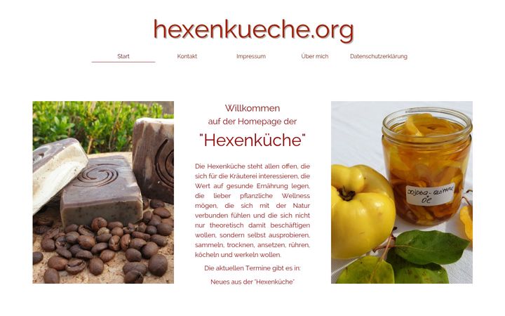 Screenshot of hexenkueche.org