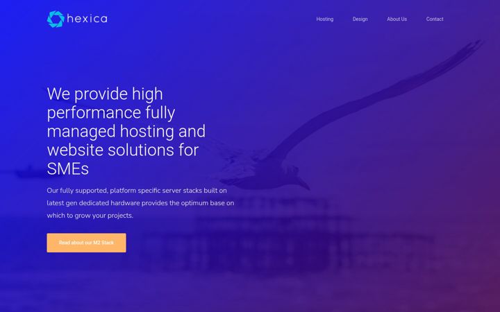 Screenshot of hexica.com