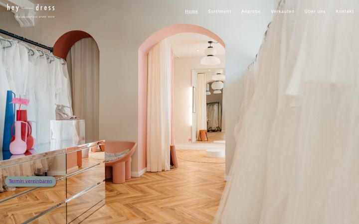 Screenshot of hey-dress.de