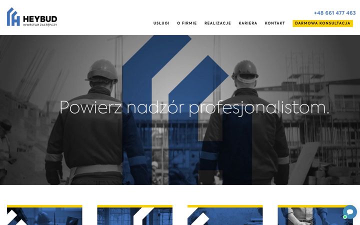 Screenshot of heybud.pl
