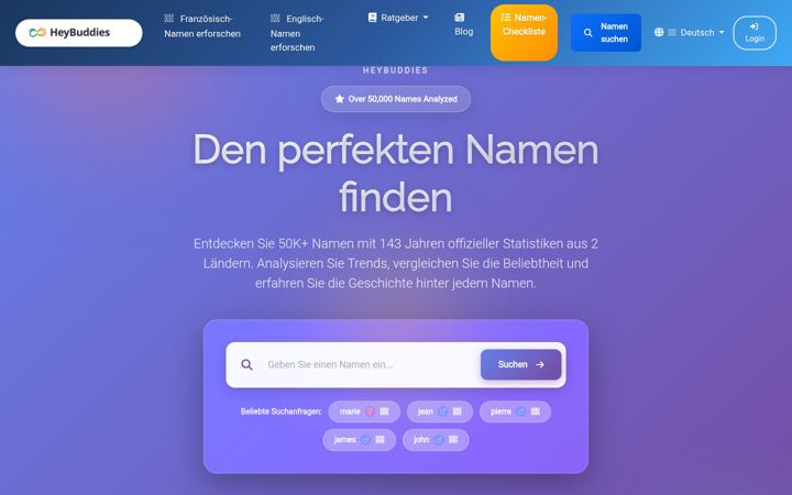 Screenshot of heybuddi.es