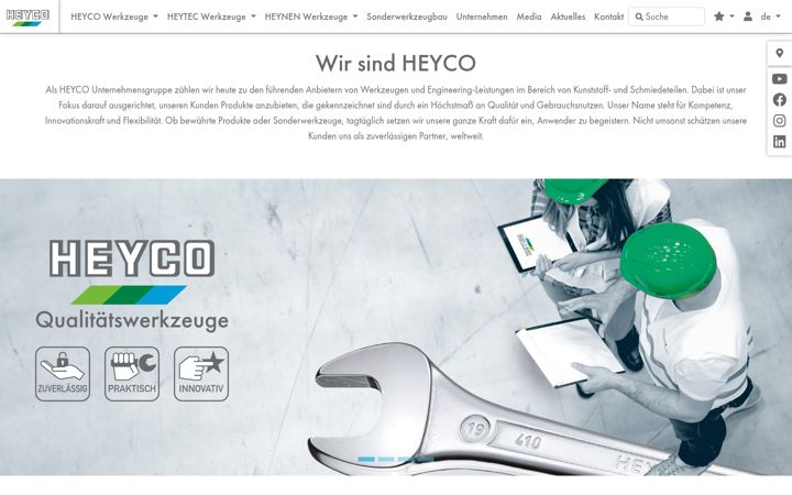 Screenshot of heyco-qualitaetswerkzeuge.de