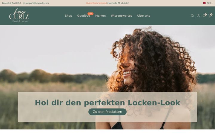 Screenshot of heycurlz.com