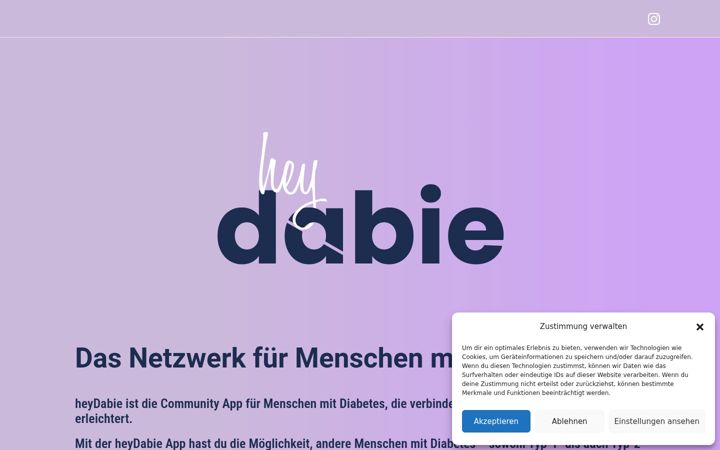 Screenshot of heydabie.com