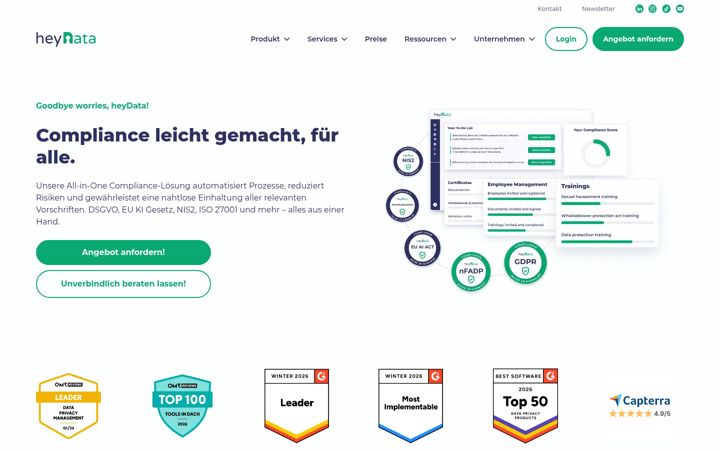 Screenshot ta' heydata.eu