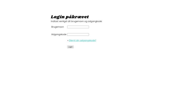 Screenshot of heydj.dk