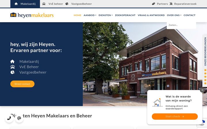 Screenshot of heyen.nl