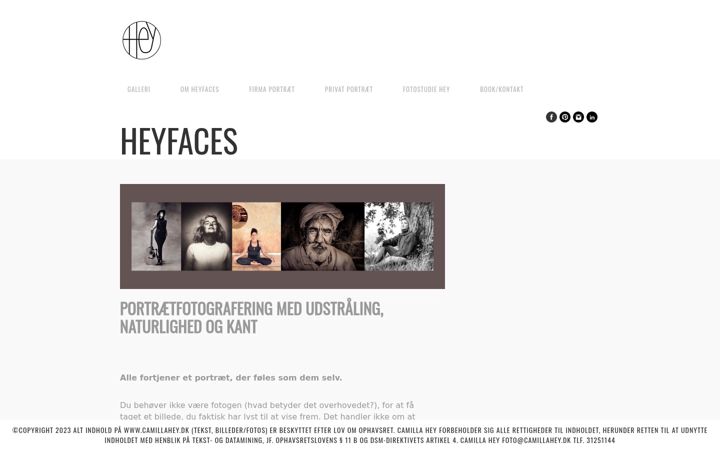 Screenshot of heyfaces.dk