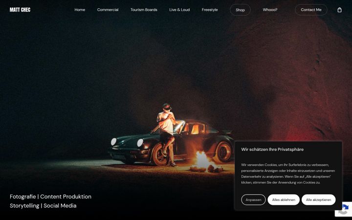 Screenshot of heymatt.de
