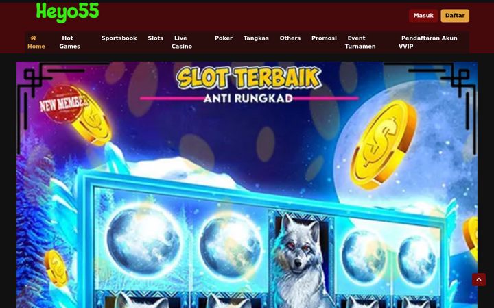 Screenshot of heyo55.com