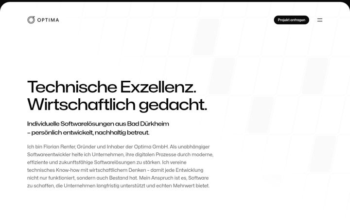 Screenshot of heyoptima.de