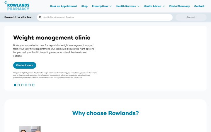 Screenshot of heypharmacist.co.uk