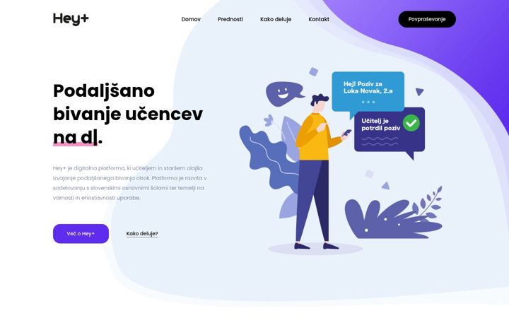 Captură de ecran a heyplus.io