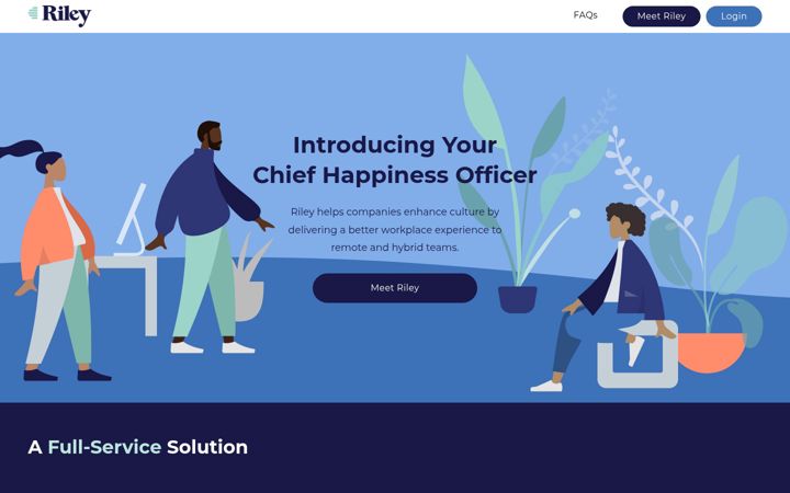 Screenshot of heyriley.com