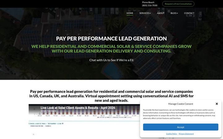 Screenshot of heysimpletree.com