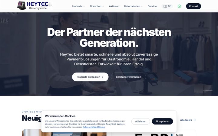 Screenshot of heytec-kassen.de