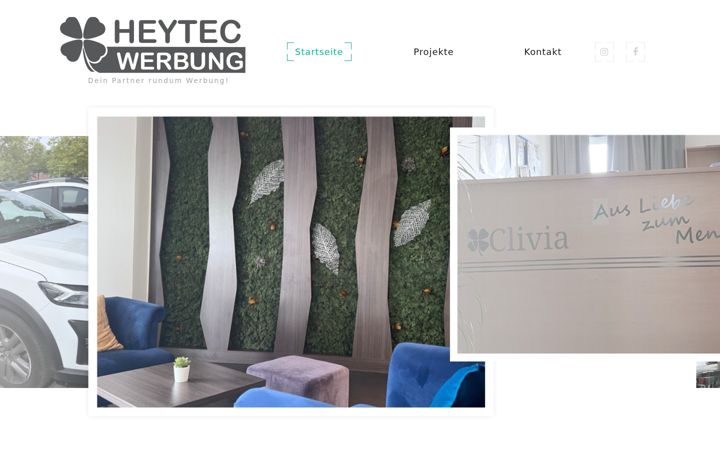 Screenshot of heytec-werbung.de