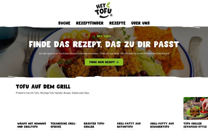 Screenshot of heytofu.de