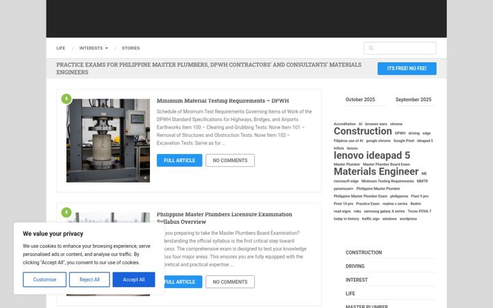 Screenshot of hezjan.com