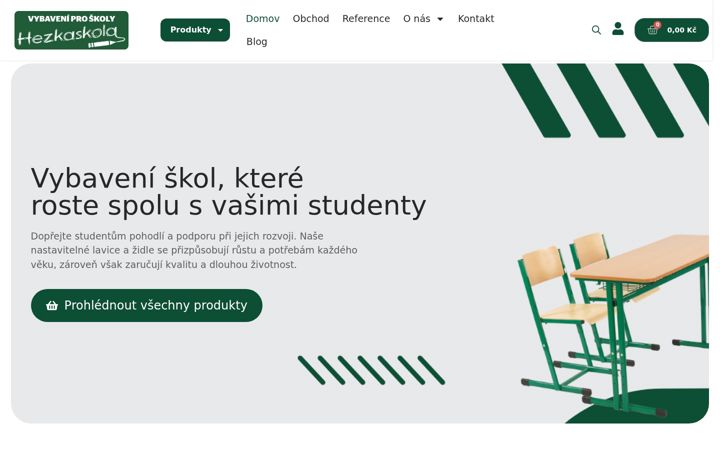 Screenshot of hezkaskola.cz