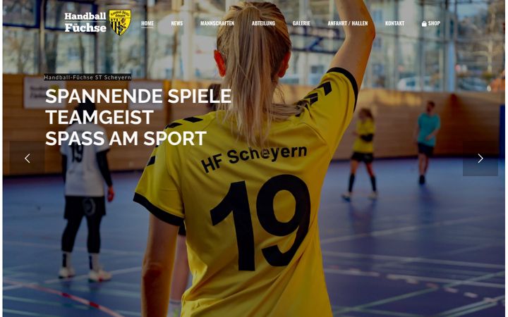 Screenshot of hf-scheyern.de