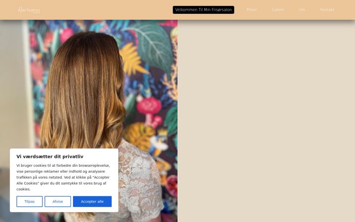 Screenshot of hfbk.dk