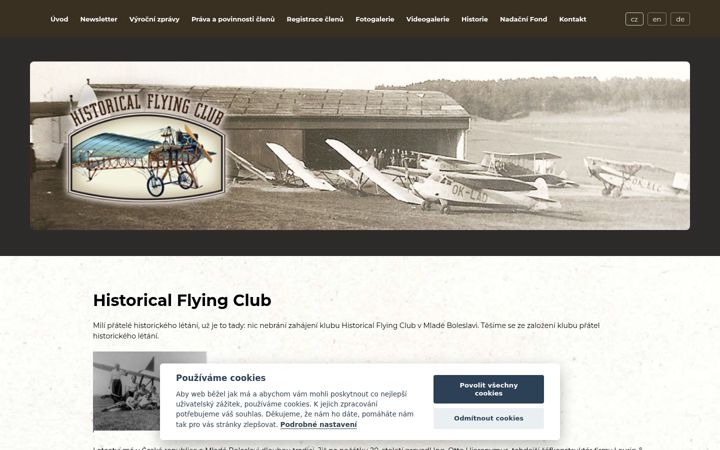 Screenshot of hfclub.cz