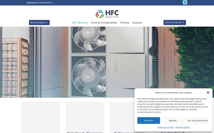 Screenshot of hfcservices.fr